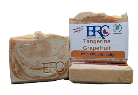  Tangerine Grapefruit Natural Artisan Bar Soap | By Robin Creations