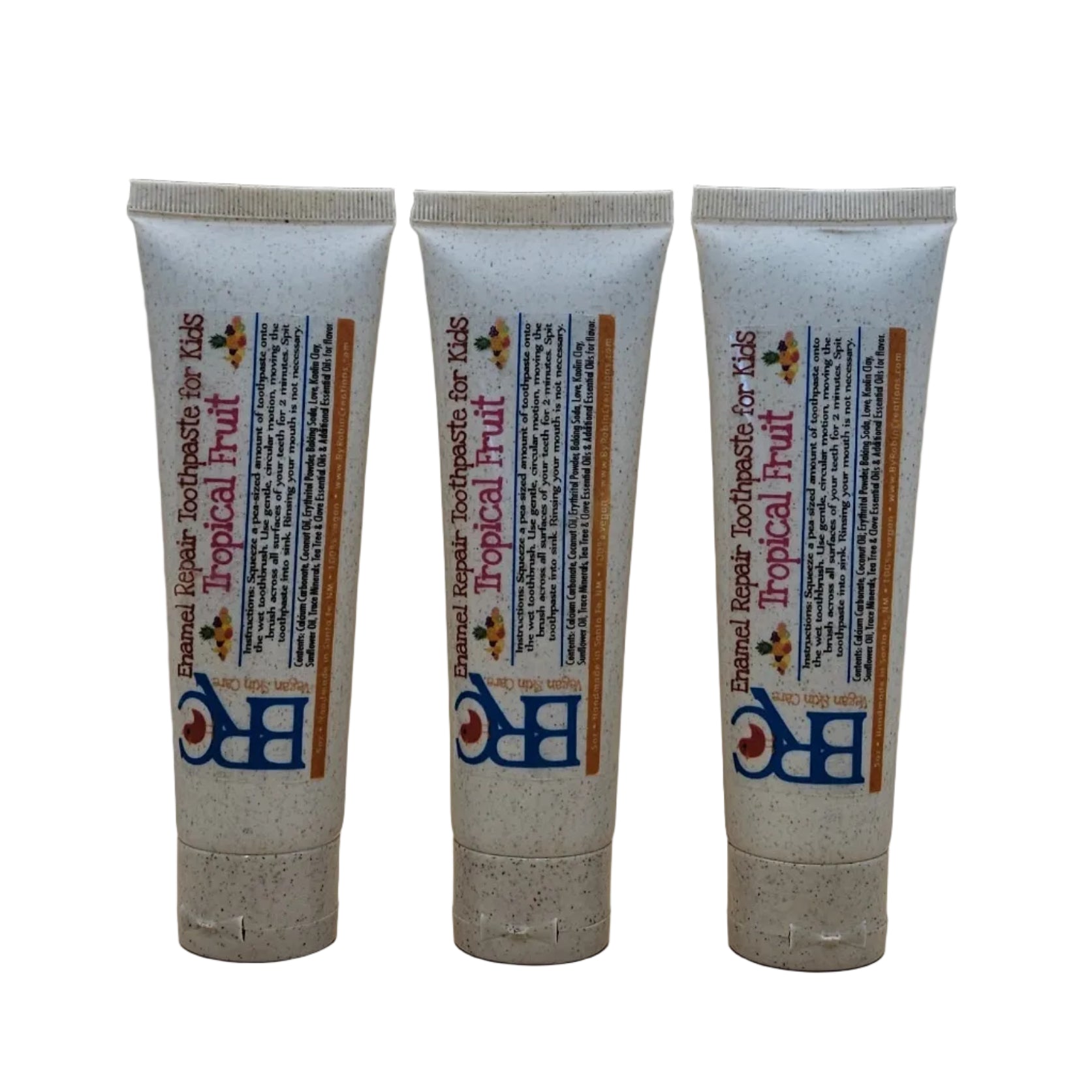 New Biodegradable Packaging! Enamel Repair Toothpaste for Kids | By Robin Creations 