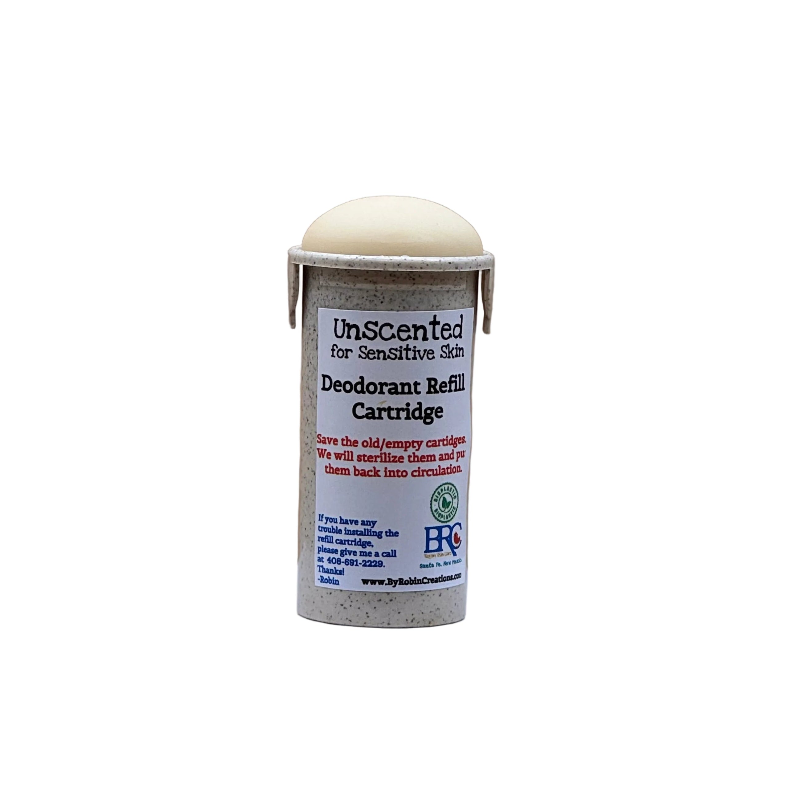 Natural Probiotic Deodorant REFILL ONLY Vegan & Aluminum-Free