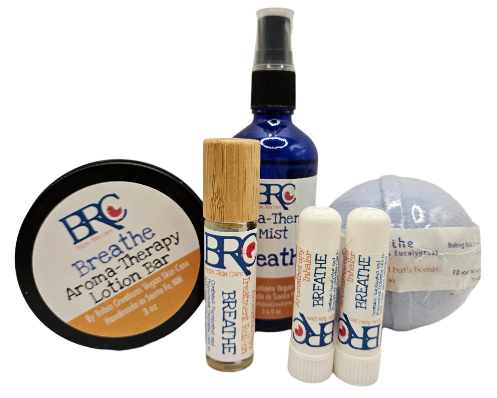 New! Ultimate Breathe Cold Care Aromatherapy Gift Set - with Shower Melts OR a Bath Fizzy! | By Robin Creations 