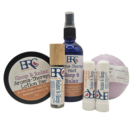  New! Ultimate Sleep & Relax Aromatherapy Gift Set - with Shower Melts OR a Bath Fizzy! | By Robin Creations