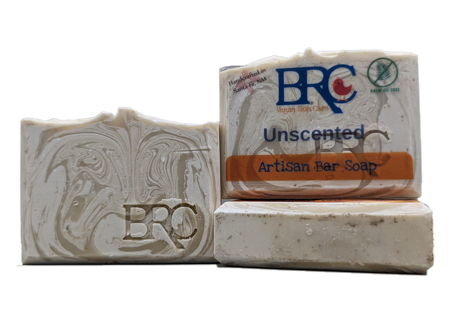 Unscented Natural Artisan Bar Soap
