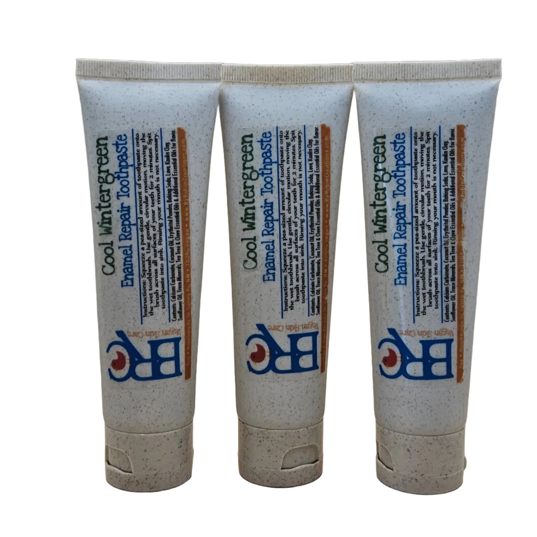 New Biodegradable Packaging! Enamel Repair Remineralizing Toothpaste | By Robin Creations 