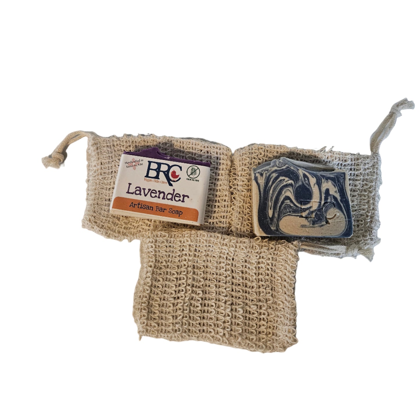 New! BUY 1 GET 1 FREE! Sisal Soap Saver Bag