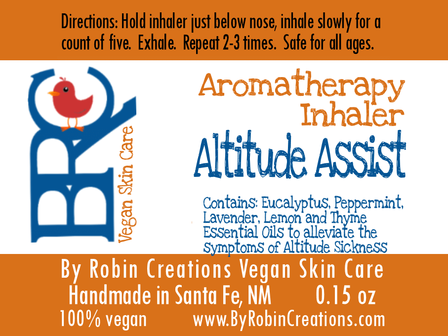 Altitude Assist Aromatherapy Inhaler | By Robin Creations 