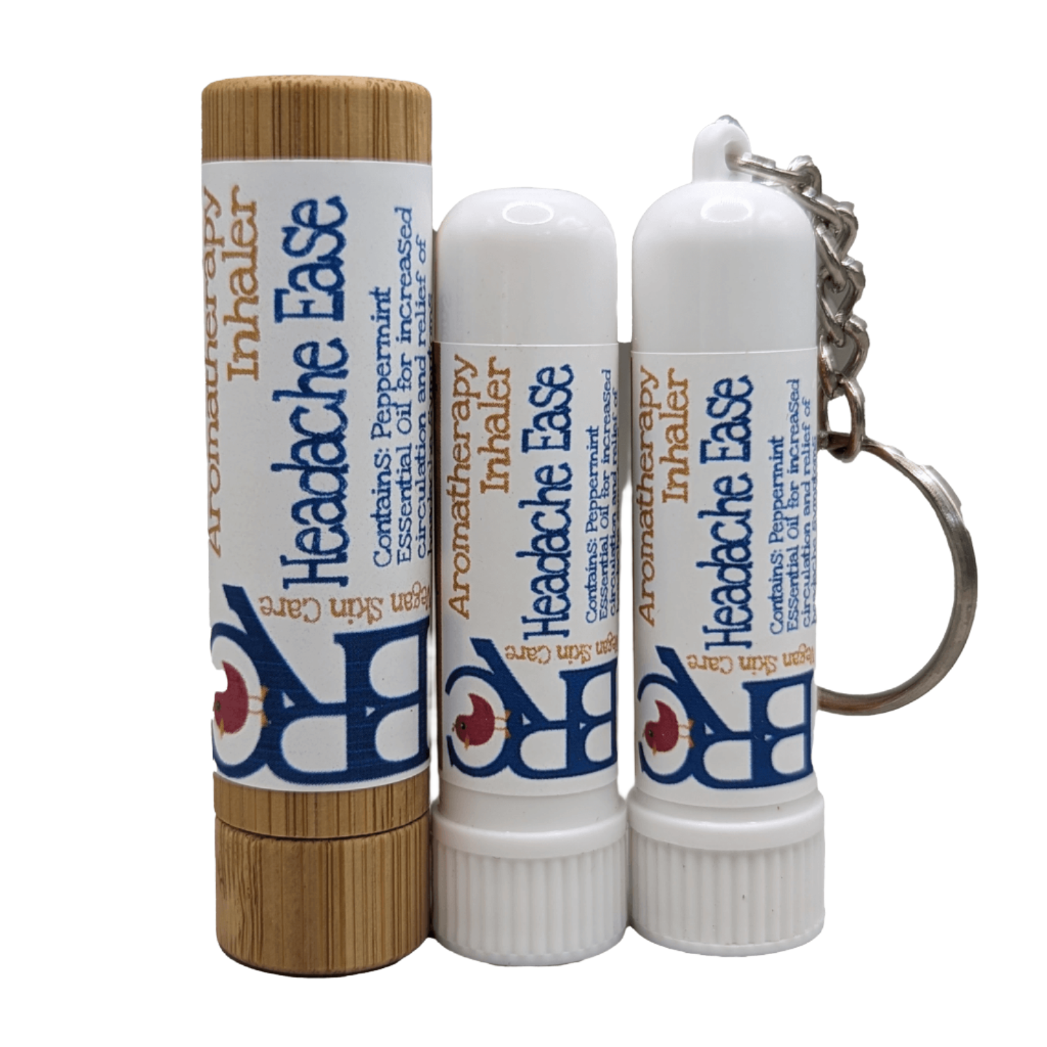 Headache Ease Aromatherapy Inhaler | By Robin Creations 