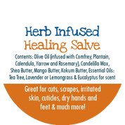 Herb-Infused Healing Salve & First Aid Balm