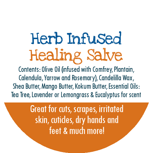 Herb-Infused Healing Salve & First Aid Balm