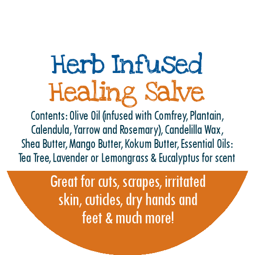 Herb-Infused Healing Salve - First Aid Balm | By Robin Creations 