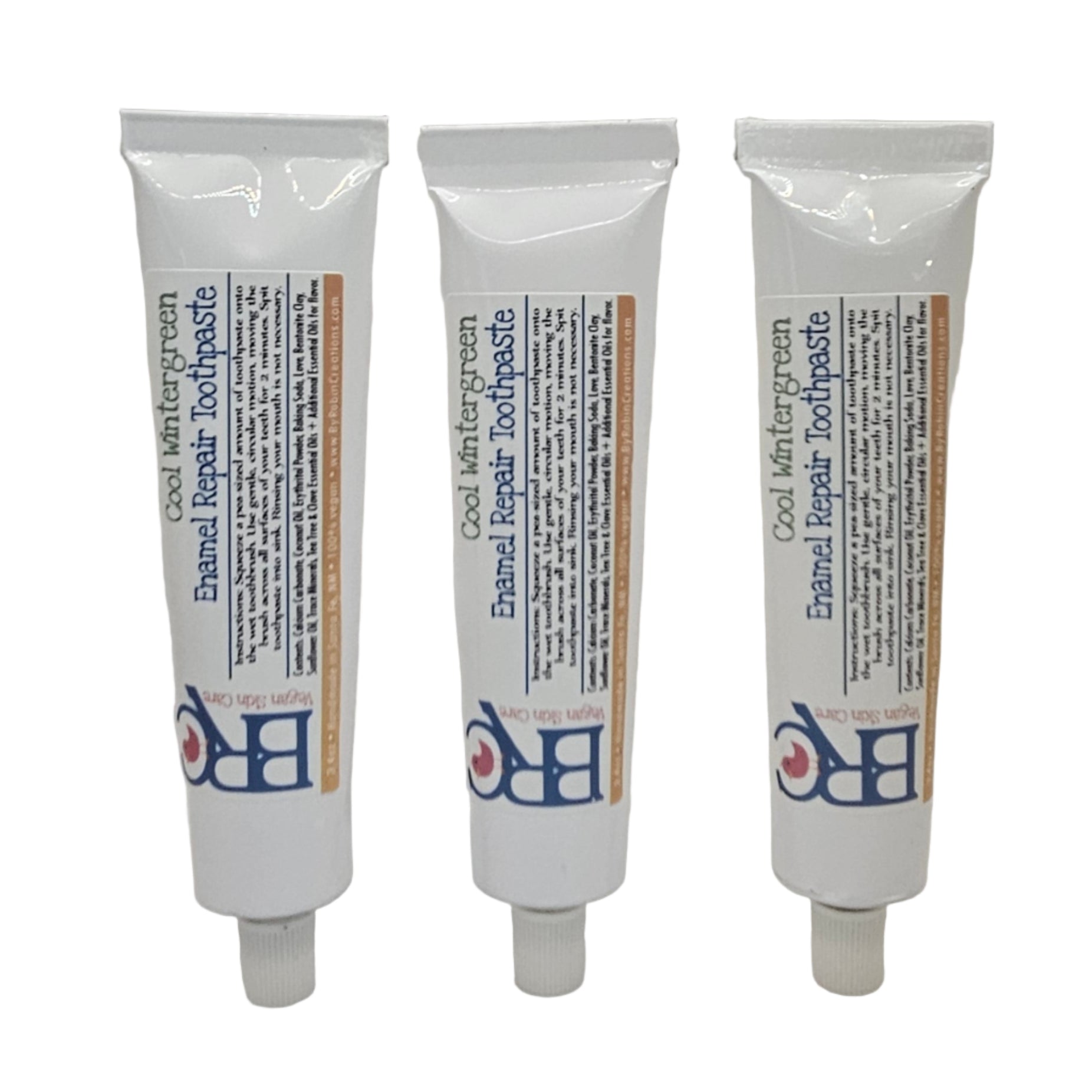 New Packaging! Enamel Repair Remineralizing Toothpaste | By Robin Creations 