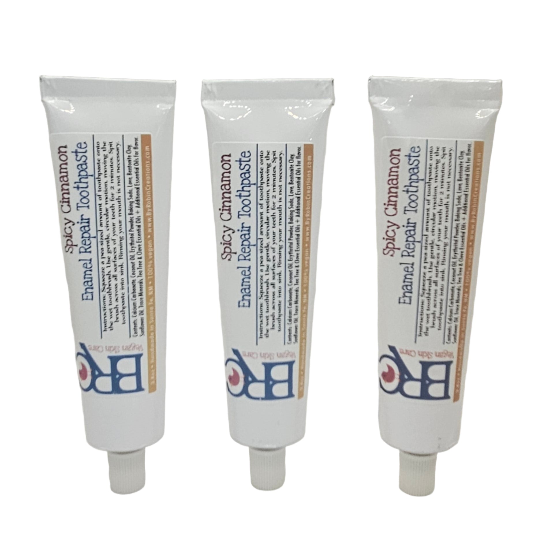 New Packaging! Enamel Repair Remineralizing Toothpaste | By Robin Creations 