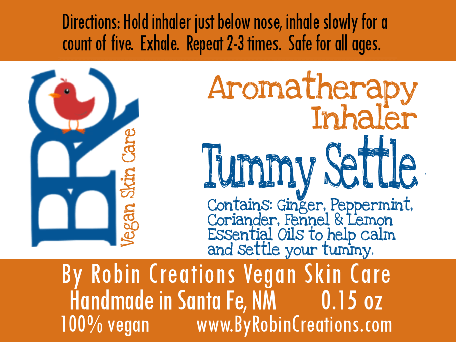 Tummy Settle Aromatherapy Inhaler | By Robin Creations 
