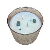 Turquoise Luminaria Hand-Poured Natural Soy Candle