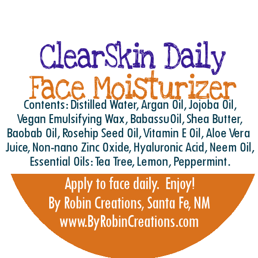 Clear Skin Acne Blasting Daily SPF30 Facial Moisturizer