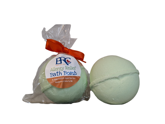  Vegan Allergy Relief Bath Fizzies (Bombs) | By Robin Creations