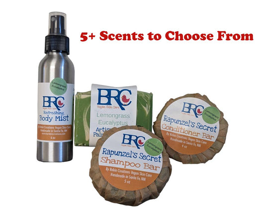  Vegan Deluxe Shower Set | By Robin Creations