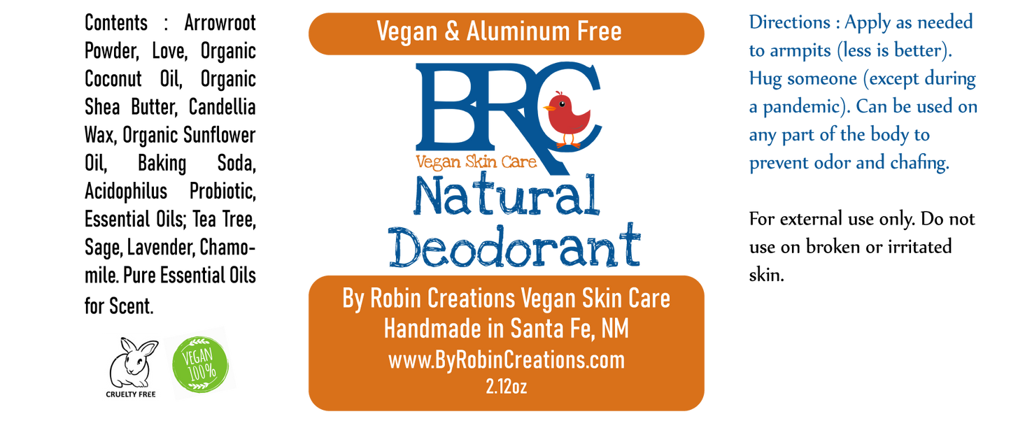 Natural Deodorant (Paperboard Tube)