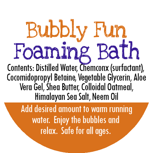 Eczema Foaming Bubble Bath | By Robin Creations 