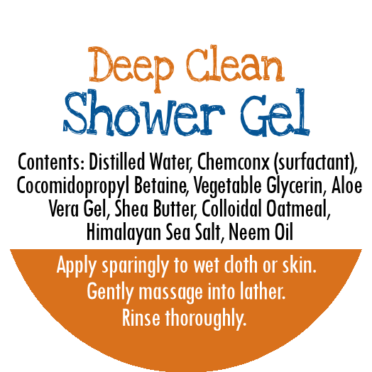 Vegan Eczema Shower Gel | By Robin Creations 