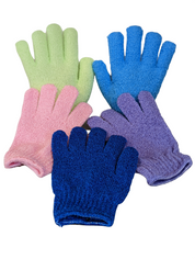 Nylon Exfoliating Shower Gloves