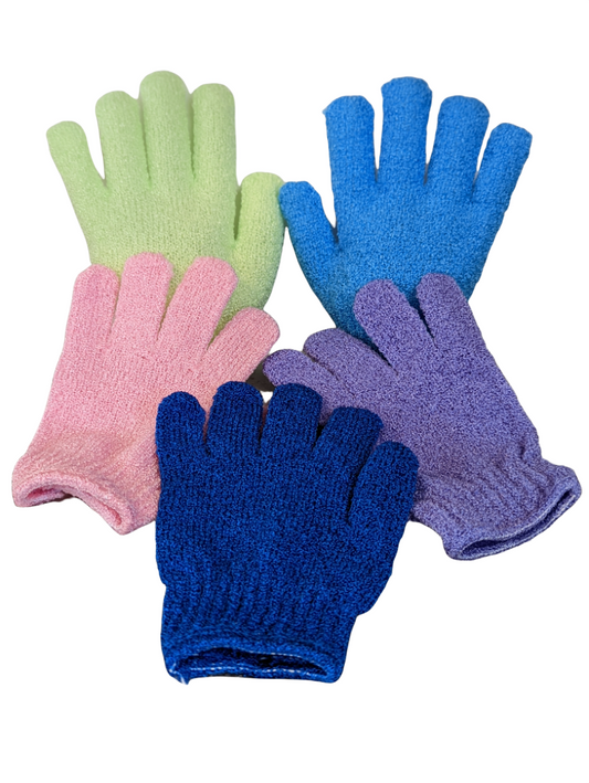 Nylon Exfoliating Gloves | By Robin Creations