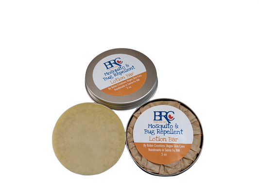  Vegan Bug & Mosquito Repellent Lotion Bars | By Robin Creations