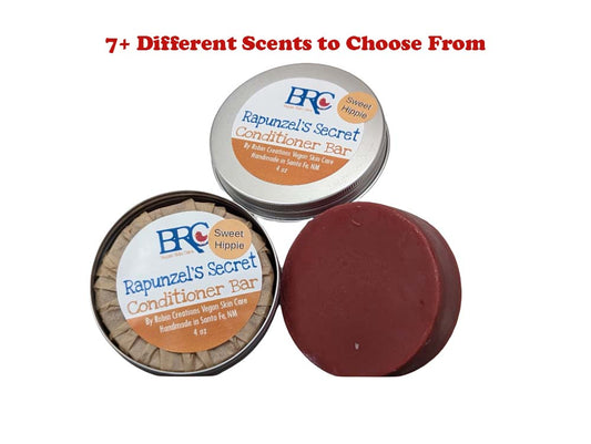 New Formula! Vegan Handcrafted Natural Conditioner Bar | By Robin Creations
