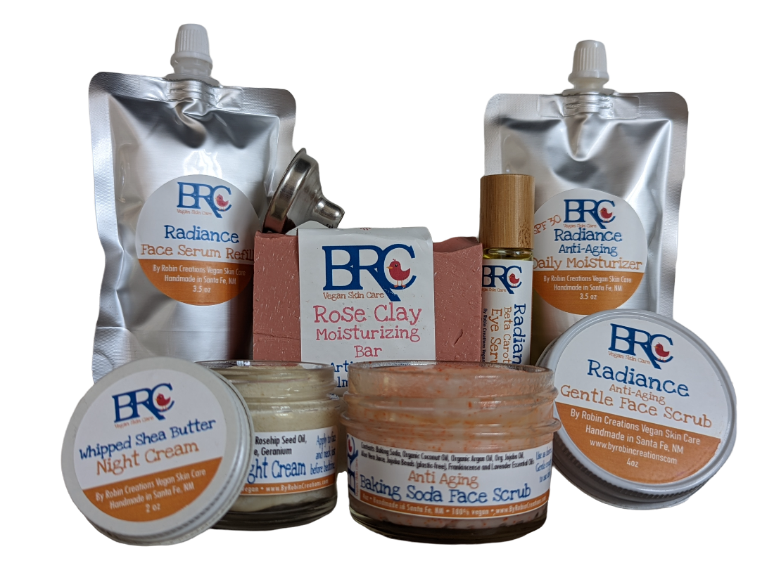 Vegan Radiance Ultimate Moisture Bundle w/ Free Moisturizing Cleansing Bar | By Robin Creations 