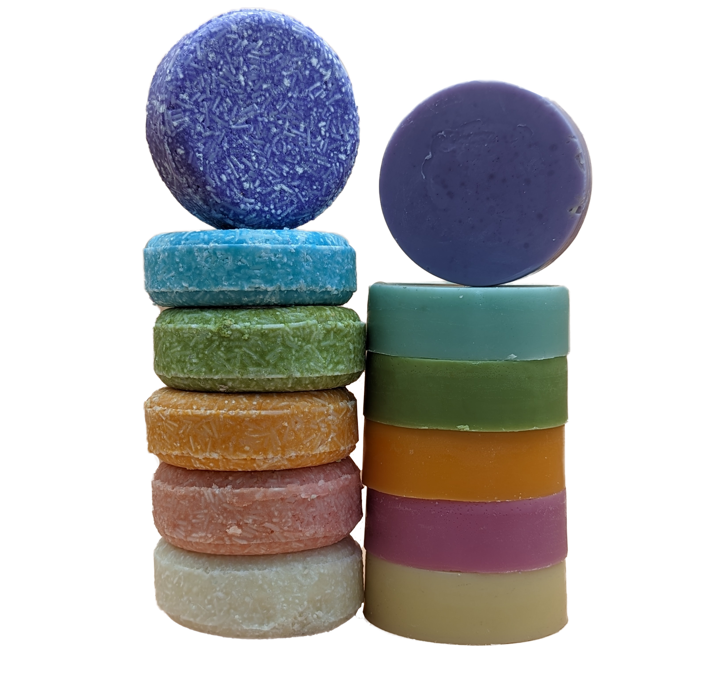 Handcrafted Natural Sulfate-Free Shampoo & Conditioner Bar Set