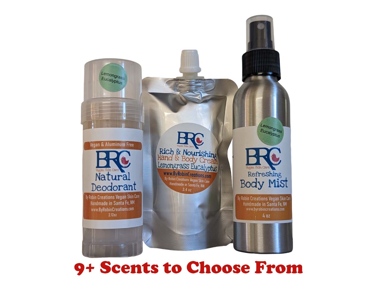 Vegan Skincare Trio | By Robin Creations 