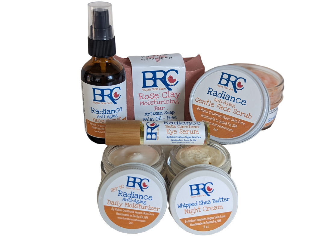 Vegan Radiance Ultimate Moisture Bundle w/ Free Moisturizing Cleansing Bar | By Robin Creations 