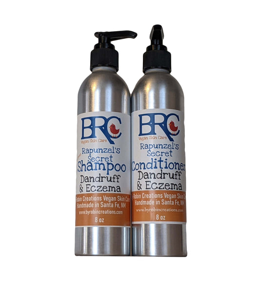  Vegan Dandruff Shampoo & Conditioner | By Robin Creations