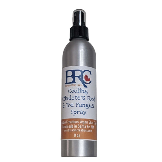  Vegan Cooling Athlete's Foot & Toe Fungus Spray | By Robin Creations