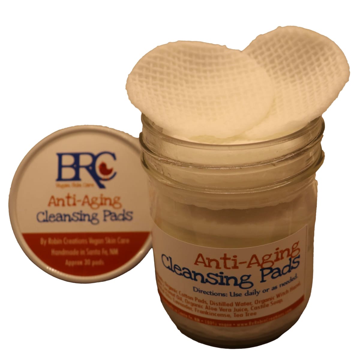 Vegan Anti-Aging Cleansing Pads