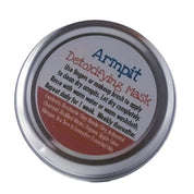 Vegan Armpit Detox Mask - Charcoal Mask - Detox Mask- Armpit Mask - Odor - Bentonite Clay - Armpit Detox - Zero Waste - Cruelty Free