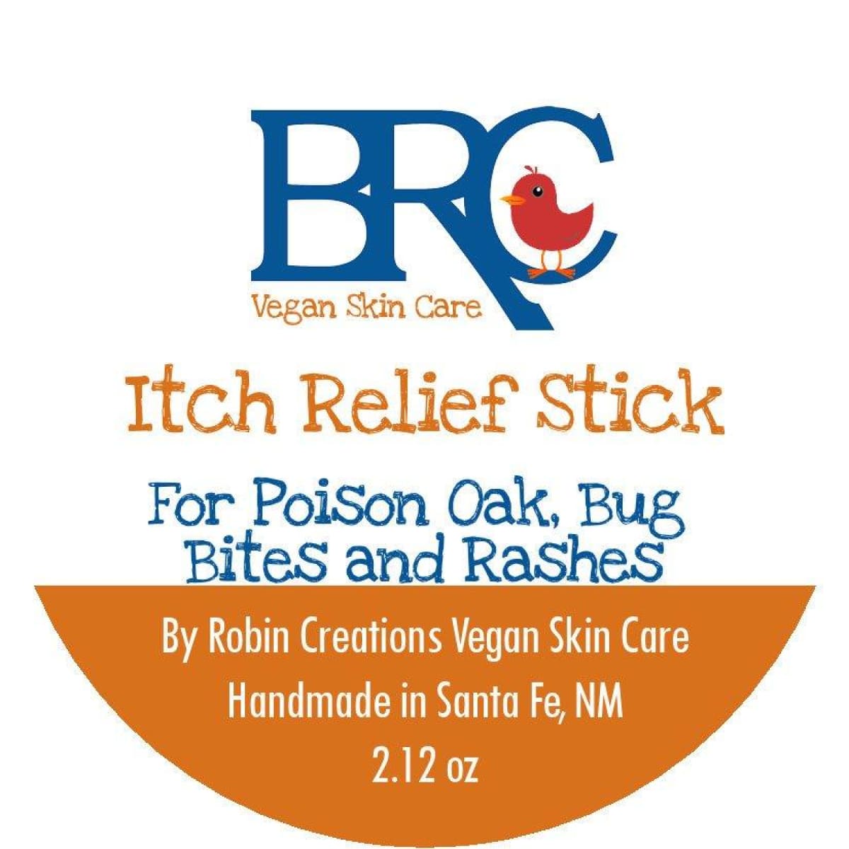 Vegan Bug Bite & Rash Itch Relief Stick | By Robin Creations 